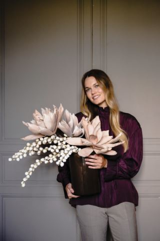 Sophia kukka utuinen vaaleanpunainen
