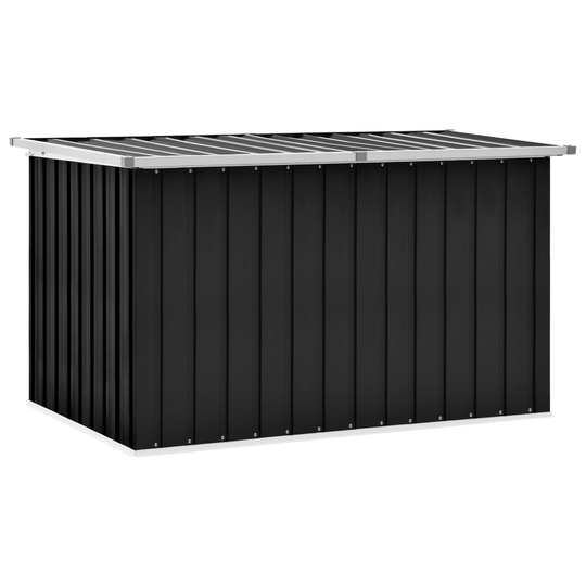 vidaXL Puutarhan varastoarkku antrasiitti 149x99x93 cm