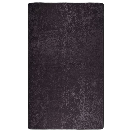 vidaXL Matto pestävä 120x180 cm antrasiitti liukumaton