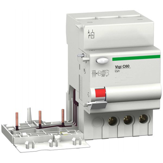 Schneider Electric Vigi C60 Vikavirtamoduuli 63 A, 30 mA, AC 3-napainen