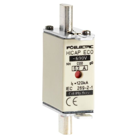 Ifö Electric Eco aM Kahvasulake 690V, koko 00 25A, 1 kpl/pakkaus