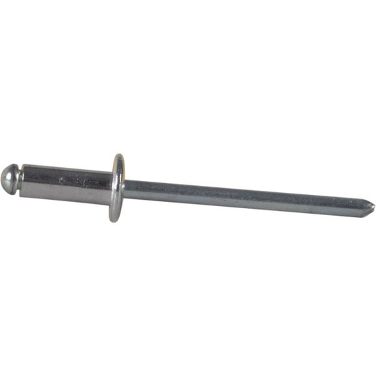 ESSVE 614105 Vetoniitit Ø4x10 mm, avoin, alumiini 100 kpl