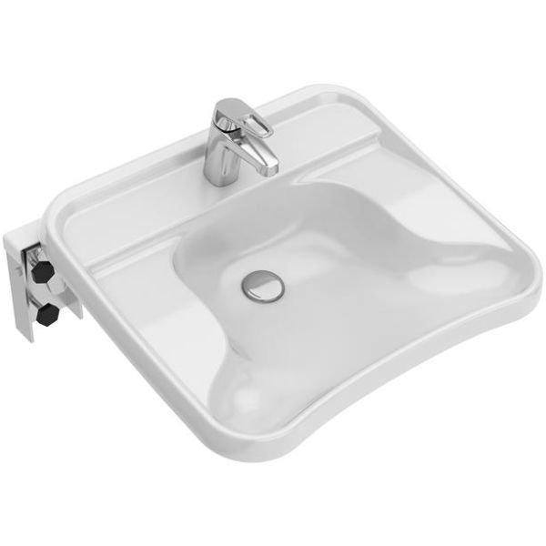 Ifö Care 500656012 Pesuallas sis. säädettävät kannakkeet