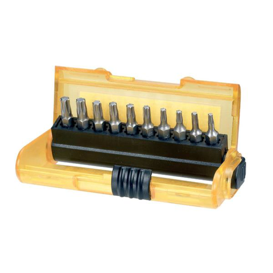 Dewalt DT7917-QZ Ruuvikärkisarja 11 osaa, Torx