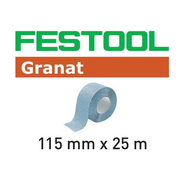 Festool GR Hiomapaperirulla 115x25m P180