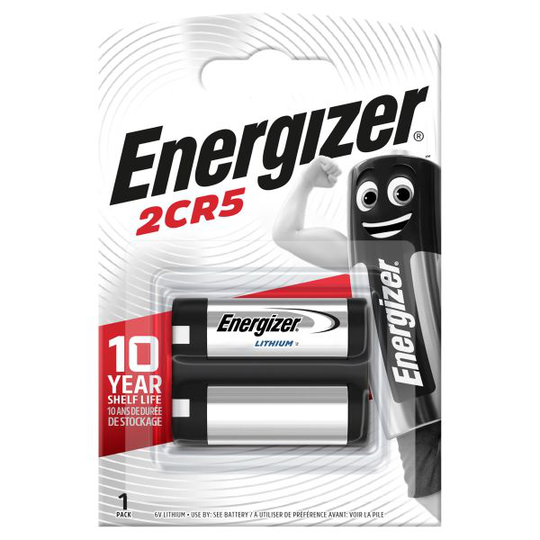 Energizer Lithium Photo Valokuvausparisto 2CR5, 3 V