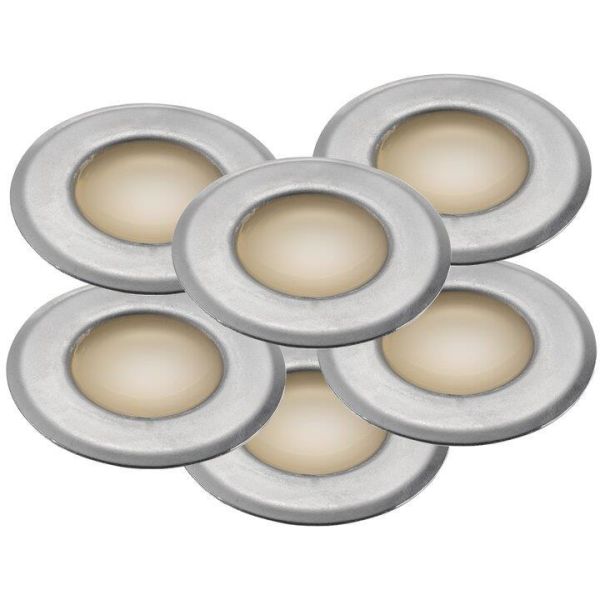 Nordlux UNE 45420034 LED-kohdevalo 6 kpl, IP67, alumiini