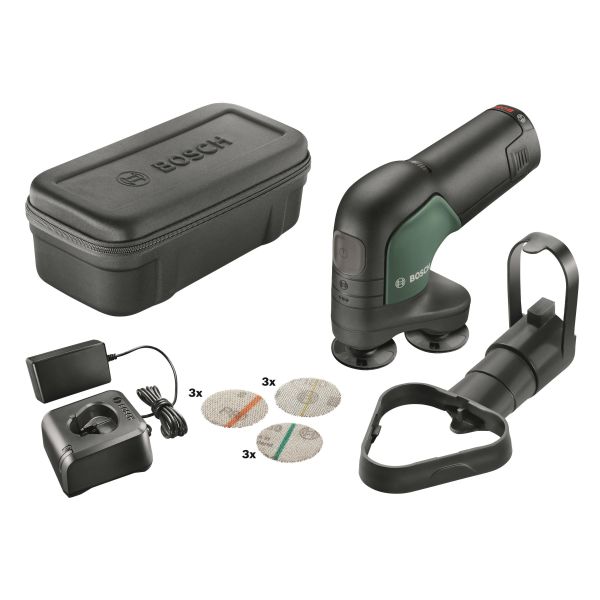 Bosch DIY Easy Curv Sander 12 Hioma- ja kiillotuskone 2,5 Ah akulla ja laturilla