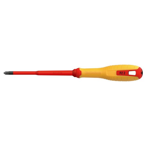 Hultafors 446025 Ruuvimeisseli Pozidriv, eristetty 1000 volt PZ 2 x 125 VDE
