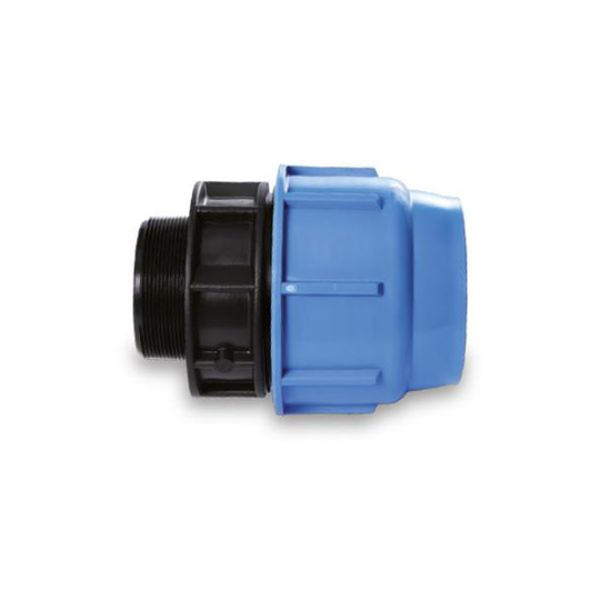 Georg Fischer 3004080202 PEM-liitin PP, suora, muovi-ulkokierre. 16 x G15
