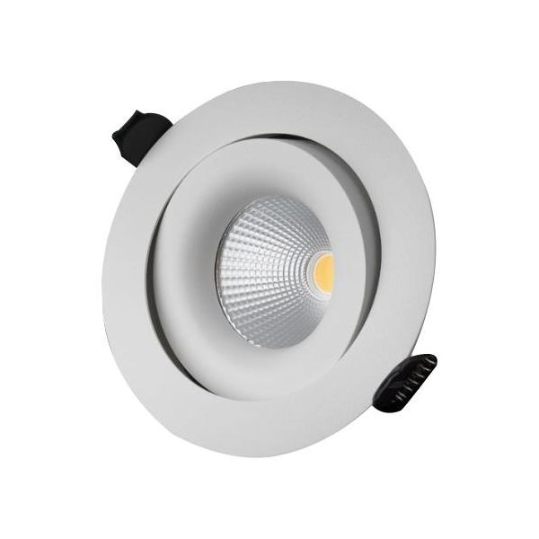 Designlight P-191MW Downlight-valaisin 11 W, valkoinen, 3000 K