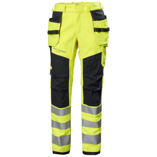 Helly Hansen Workwear Fyre Työhousut musta/Hi-Vis-keltainen C50