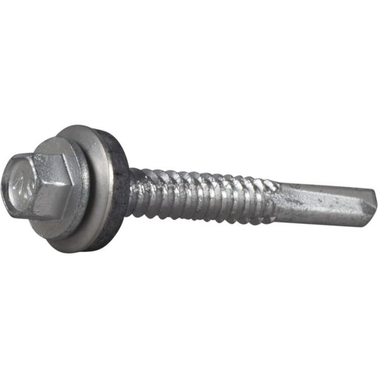 ESSVE 63820 Peltiruuvi kuusiokanta, CorrSeal, aluslaatalla 4,8 x 19 mm, 250 kpl