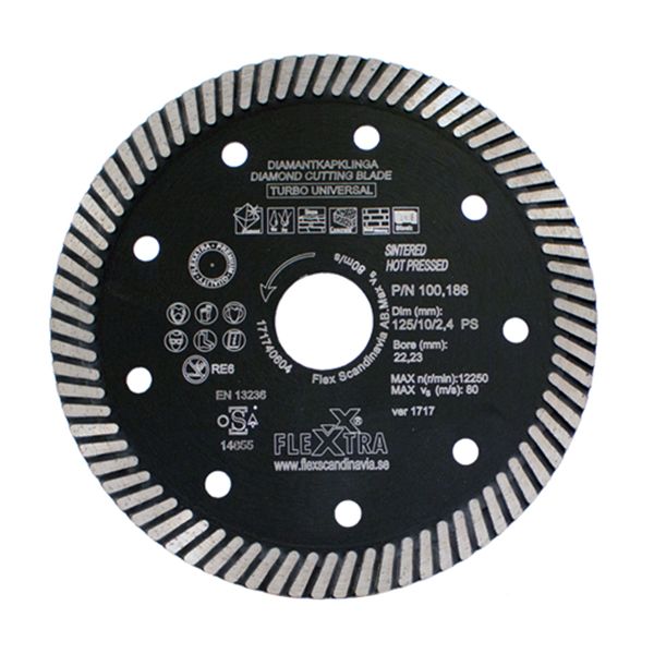 Flexxtra 100186 Timanttiterä 125 mm