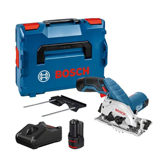 Bosch GKS 12V-26 Pyörösaha sisältää akun ja laturin