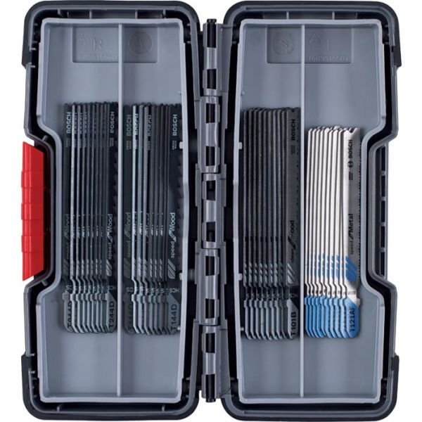 Bosch 2607010904 Pistosahanteräsarja 40 osaa