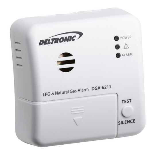 Deltronic DGA-6211 Kaasuhälytin 12 V/230 V