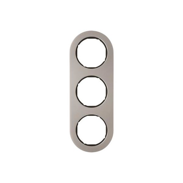 Hager 10132004 Kehys R.Classic-sarjaan Musta, 3-osainen