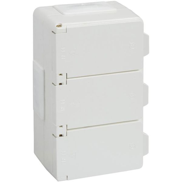 Schneider Electric Aqua Stark 183508700 Seinäpistorasia maadoitettu, koteloitu, 3-osainen