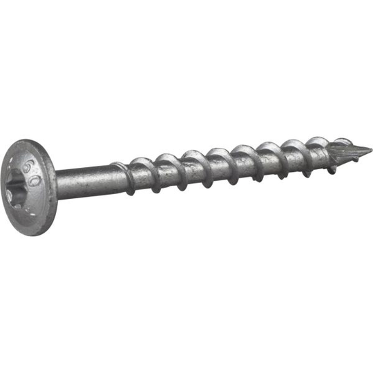 ESSVE 113105 Puuruuvi 6 mm Ø, WAF, CorrSeal 60 mm, 100 kpl
