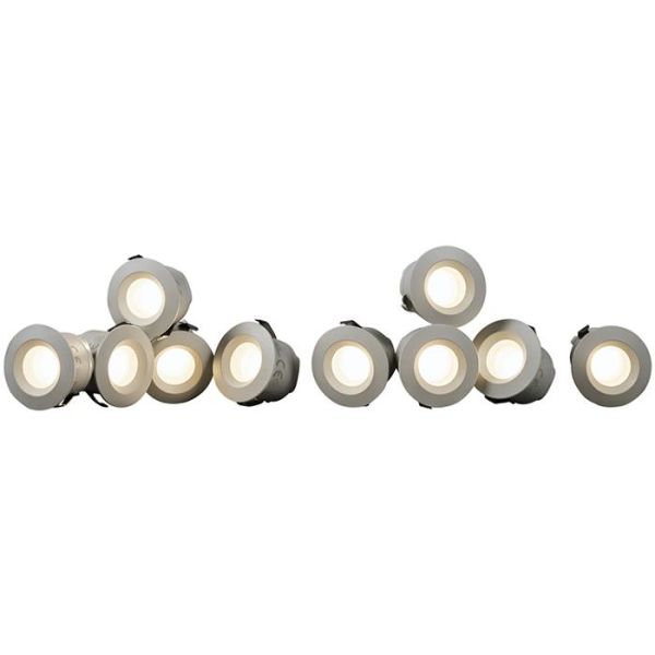 Hide-a-Lite Core Smart Alasvalo 45°, valkoinen, 3000 K, 10-pack