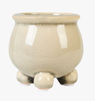 Pot kynttilälyhty beige