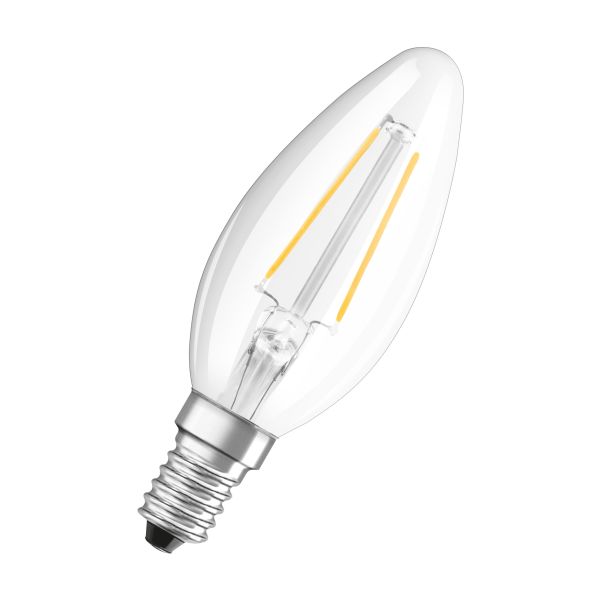 Osram PARATHOM Retrofit CLASSIC B LED-valo 2700K, E14 Kirkas