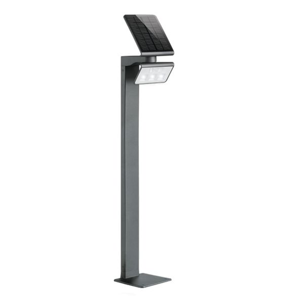 Steinel 9830 LED-valonheitin aurinkokäyttöinen, tolppa, musta