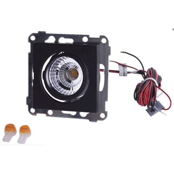 Elko EKO05787 Downlight-valaisin 4W, 500MA, 3000K Musta