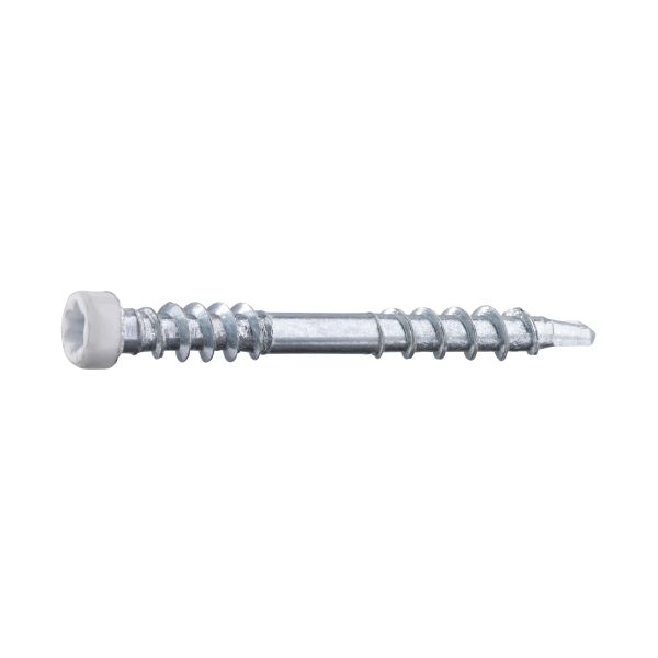 Grabber LTX35VITC Listaruuvi mukana kärjet 3,3 x 35 mm, 100 kpl valkoinen