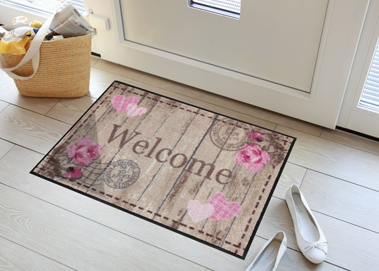 Matto WELOCME ROSES 50x75 cm