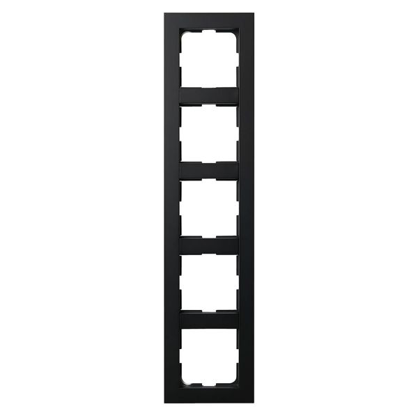 Elko Plus Yhdistelmäkehys musta 5-paikkainen