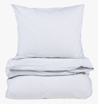 Hedemora pussilakanasetti chambray puuvillaa vaaleanharmaa