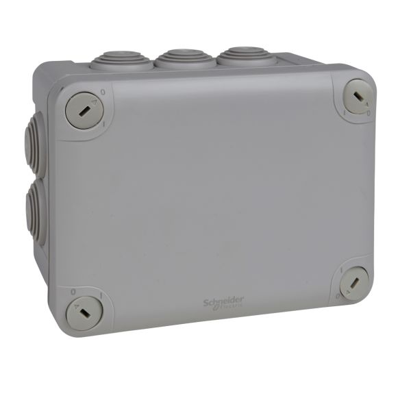 Schneider Electric ENN05007 Kytkentärasia harmaa, ruuvikansi 150x105x80 mm