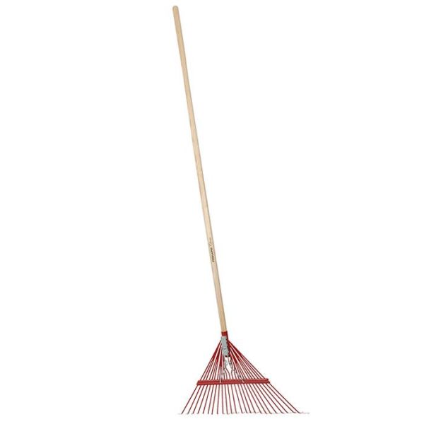 Fiskars 5160 Lehtiharava 24 piikkiä, punainen