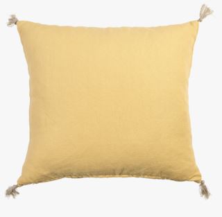 Pearl koristetyyny keltainen