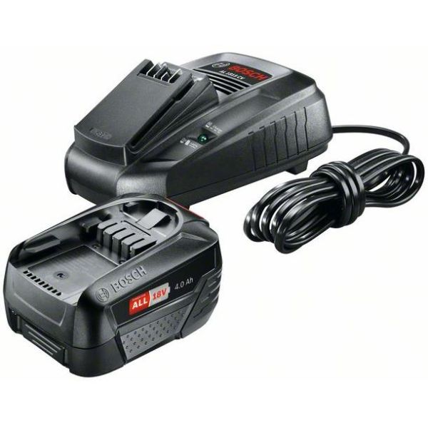 Bosch DIY AL 1815 + 4,0Ah Latauspaketti sis. 4,0 Ah:n akun ja laturin