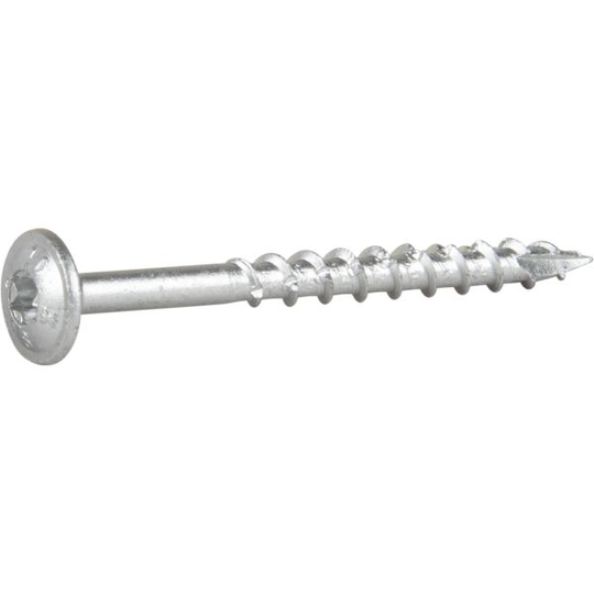 ESSVE 113107 Puuruuvi 6 mm Ø, WAF, CorrSeal 70 mm, 100 kpl