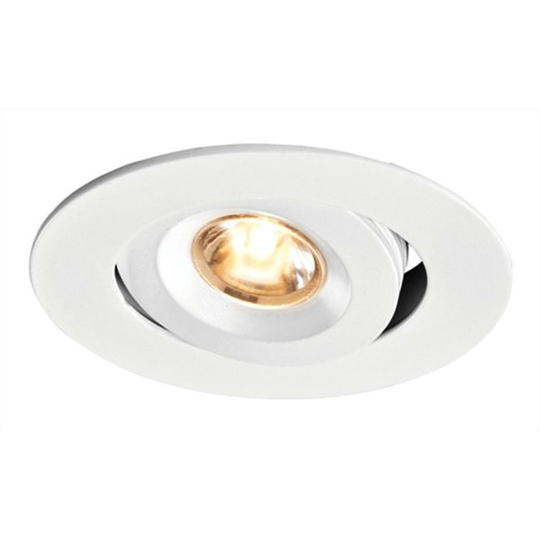 Maxel 2812 Downlight-valaisin valkoinen teksturoitu maali, 1,2 W, 3000K Kiinteä, 30°
