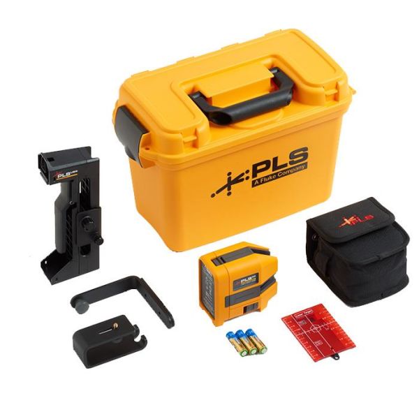 PLS 6R KIT Ristilaser punainen, kanssa lisälaitteet