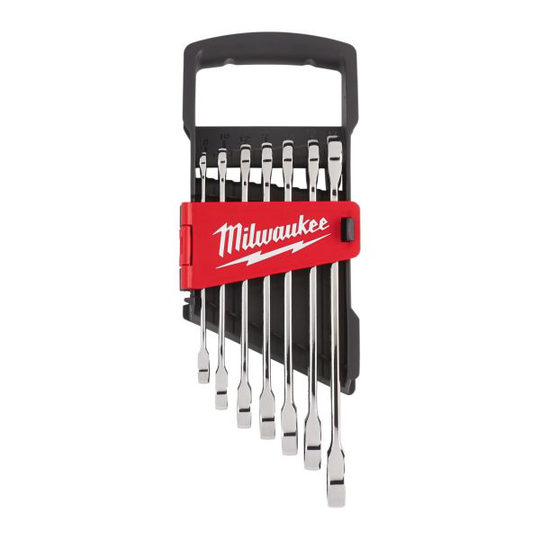 Milwaukee MAX BITE 4932464993 Räikkäavainsarja 7-osainen