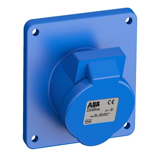 ABB 2CMA102349R1000 Paneelin ulostulo pikaliitettävä, tärinänkestävä Kulma, 3-nastainen, 32 A