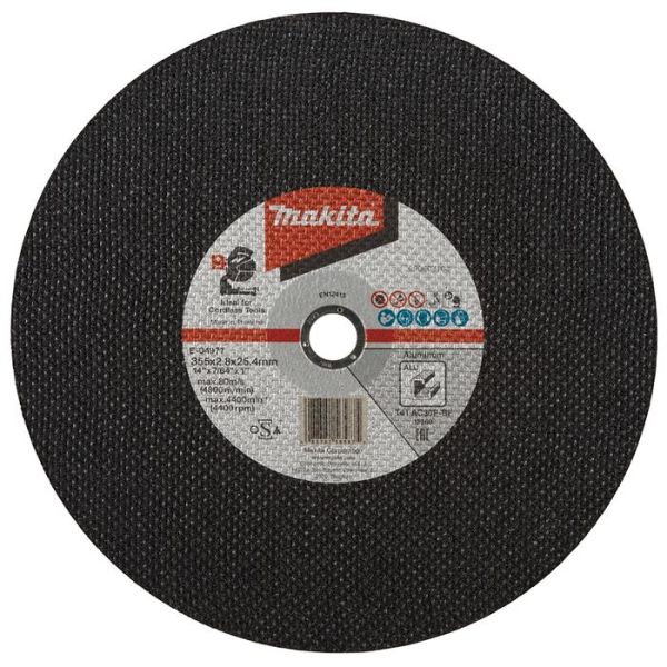 Makita E-04977-5 Katkaisulaikka 355 mm, 5-pakkaus