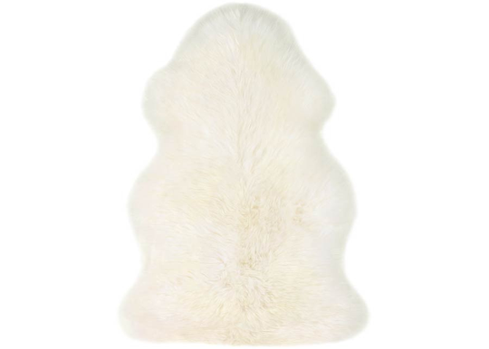 Aito lampaantalja Merino natural white Mini ±50x70 cm