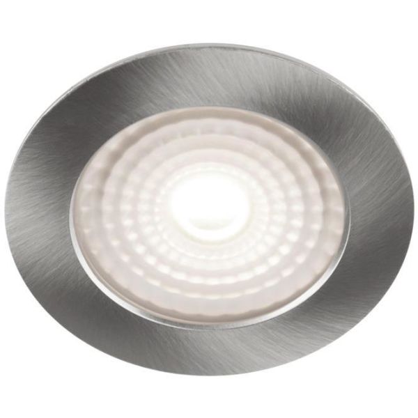 Hide-a-Lite 1202 Comfort Mini downlight -valaisin 3,2W, harjattu teräs 3000K