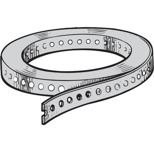ESSVE 396661084 Vanne ruostumaton teräs, A2, 10 metriä 11,5 x 0,7 mm
