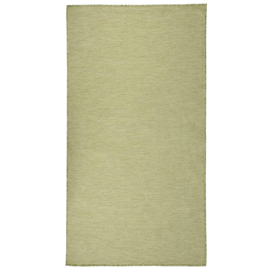 vidaXL Ulkomatto Flatweave 80x150 cm vihreä