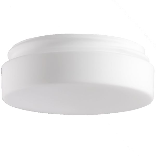 Ifö Electric Opus 200/100 Lasikupu matta opaali, 56 x 200 mm.
