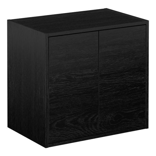 Gustavsberg Artic Seinäkaappi musta, 39 cm syvä