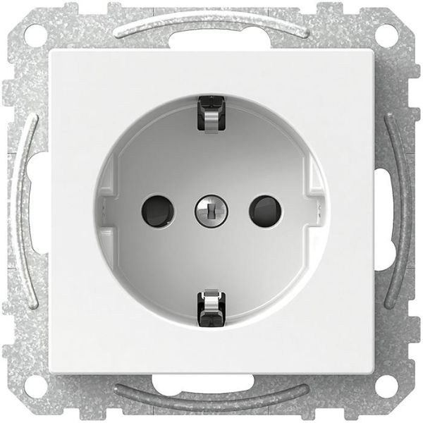 Schneider Electric Exxact WDE002176 Seinäpistorasia maadoitettu, 1-osainen